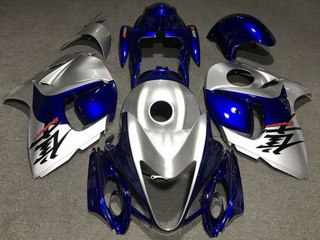 Comprare Carene Moto Suzuki GSXR 1300 2008-2020 - Lucido Argento Blu