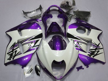 Comprare Carene Moto Suzuki GSXR 1300 1996-2007 - Lucido Bianco Viola