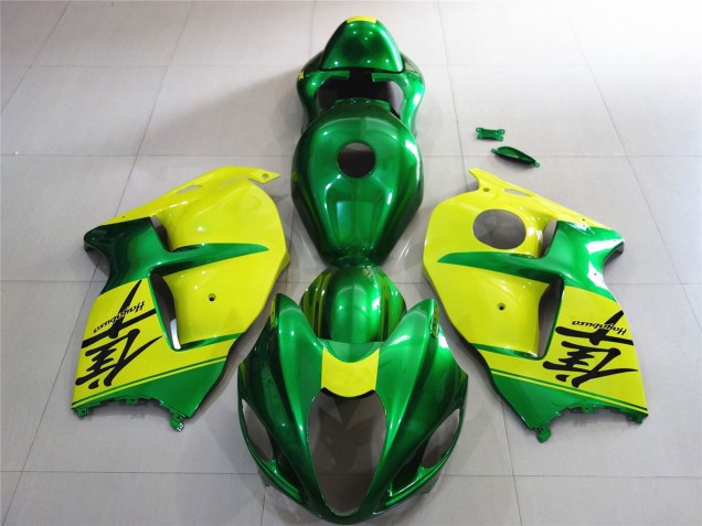 Comprare Carene Moto Suzuki GSXR 1300 1996-2007 - Verde Giallo