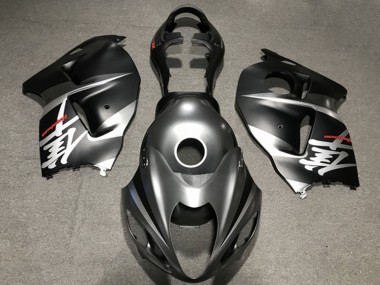 Comprare Carene Moto Suzuki GSXR 1300 1996-2007 - Argento Opaco Nero