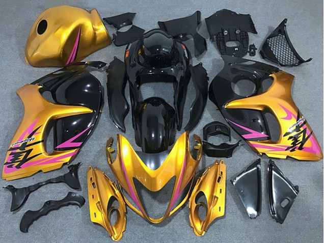 Comprare Carene Moto Suzuki GSXR 1300 2008-2020 - Oro Rosa Nero