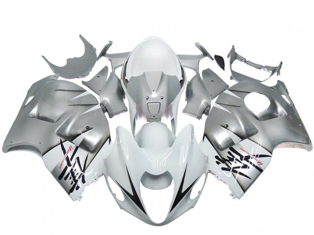 Comprare Carene Moto Suzuki GSXR 1300 1996-2007 - Argento Bianco OEM Stile