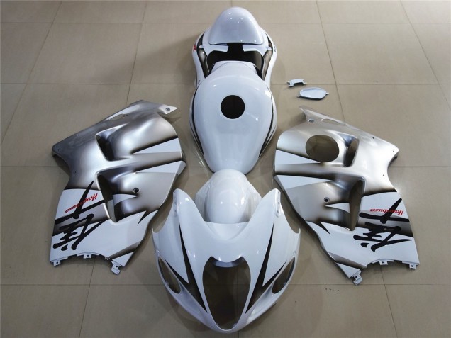 Comprare Carene Moto Suzuki GSXR 1300 1996-2007 - Bianco Argento