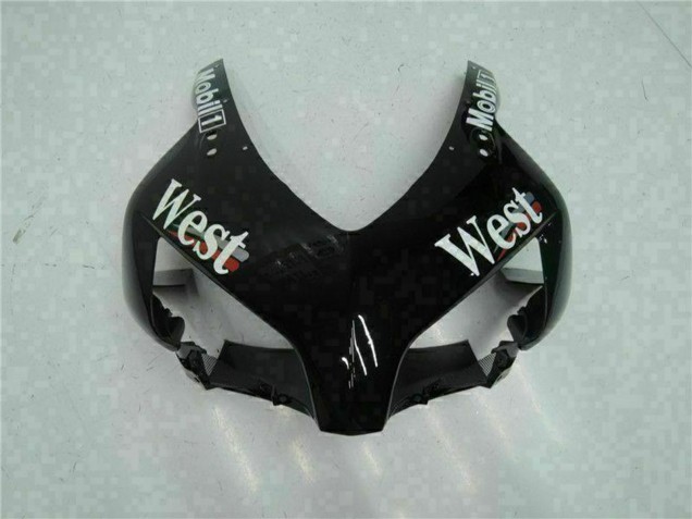 Comprare Carena Moto Honda CBR1000RR 2004-2005 - Nero Lucido Bianco West Mobil Michelin