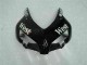 Comprare Carena Moto Honda CBR1000RR 2004-2005 - Nero Lucido Bianco West Mobil Michelin