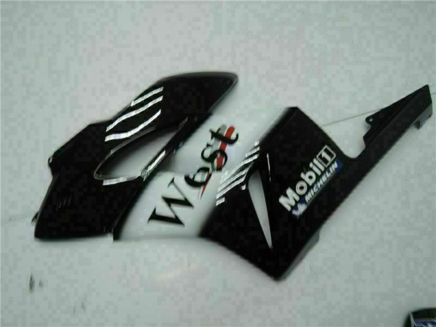 Comprare Carena Moto Honda CBR1000RR 2004-2005 - Nero Lucido Bianco West Mobil Michelin