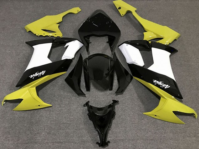 Comprare Carene Moto Kawasaki ZX10R 2008-2010 - Lucido Giallo Nero Bianco
