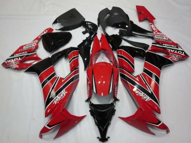 Comprare Carene Moto Kawasaki ZX10R 2008-2010 - Rosso Nero