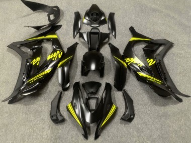 Comprare Carene Moto Kawasaki ZX10R 2016-2020 - Nero Opaco Giallo Ninja