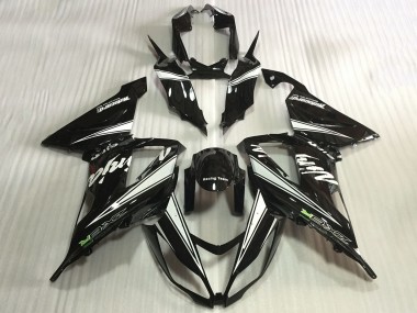 Comprare Carene Moto Kawasaki ZX6R 2013-2018 - Nero Lucido Bianco