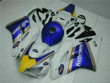 Comprare Carena Moto Honda CBR1000RR 2004-2005 - Bianco Blu Giallo Rothmans