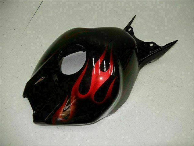 Comprare Carena Moto Honda CBR1000RR 2004-2005 - Nero Lucido Rosso Fiamma
