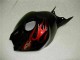 Comprare Carena Moto Honda CBR1000RR 2004-2005 - Nero Lucido Rosso Fiamma