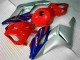Comprare Carena Moto Honda CBR1000RR 2004-2005 - Argento Rosso Blu Nero Banda
