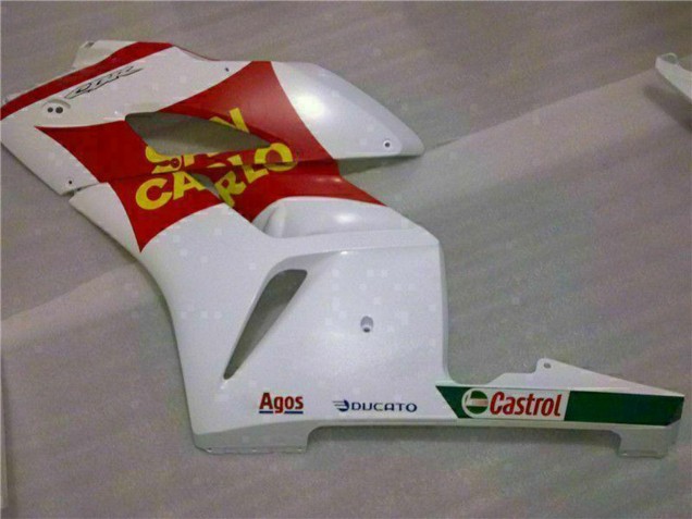 Comprare Carena Moto Honda CBR1000RR 2004-2005 - Bianco Rosso Giallo San Carlo 58