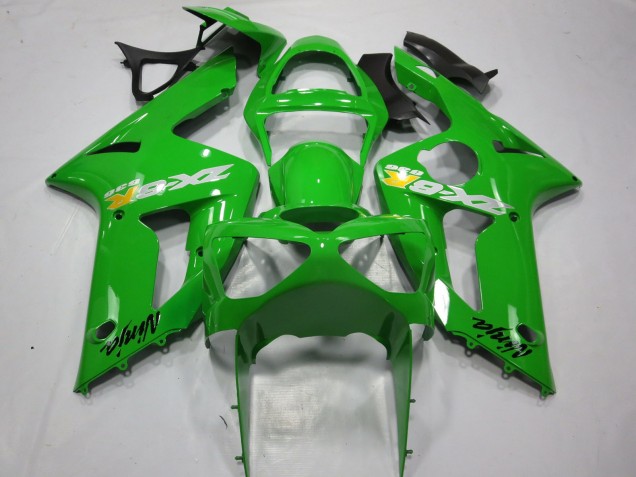 Comprare Carene Moto Kawasaki ZX6R 2003-2004 - Verde OEM Stile