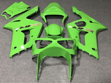 Comprare Carene Moto Kawasaki ZX6R 2003-2004 - Verde Chiaro