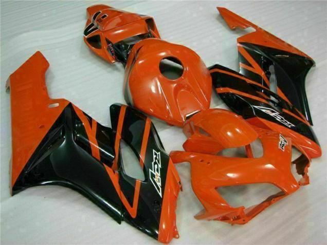 Comprare Carena Moto Honda CBR1000RR 2004-2005 - Arancia Nero Lucido