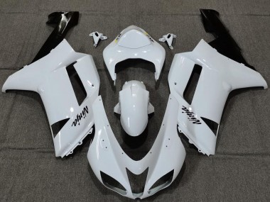 Comprare Carene Moto Kawasaki ZX6R 2007-2008 - Pianura Bianco Lucido