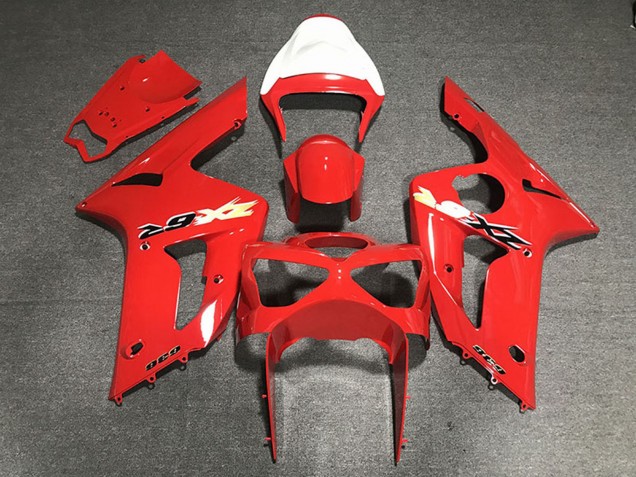 Comprare Carene Moto Kawasaki ZX6R 2003-2004 - Rosso 636