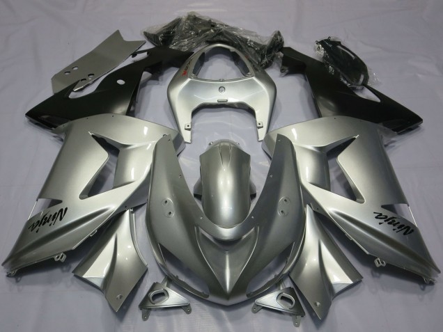Comprare Carene Moto Kawasaki ZX6R 2003-2004 - Argento