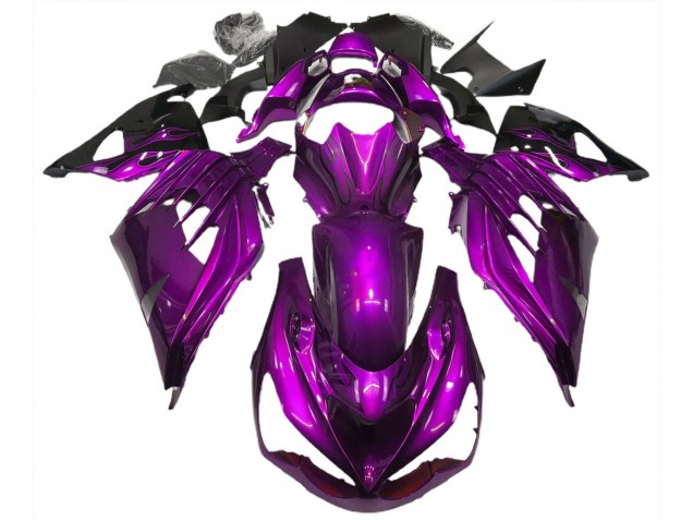 Comprare Carene Moto Kawasaki ZX14R 2012-2024 - Viola Nero