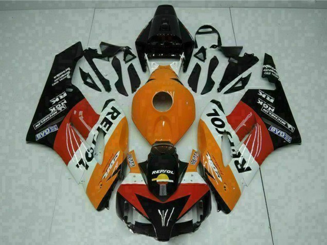Comprare Carena Moto Honda CBR1000RR 2004-2005 - Arancia Bianco Rosso Nero Repsol