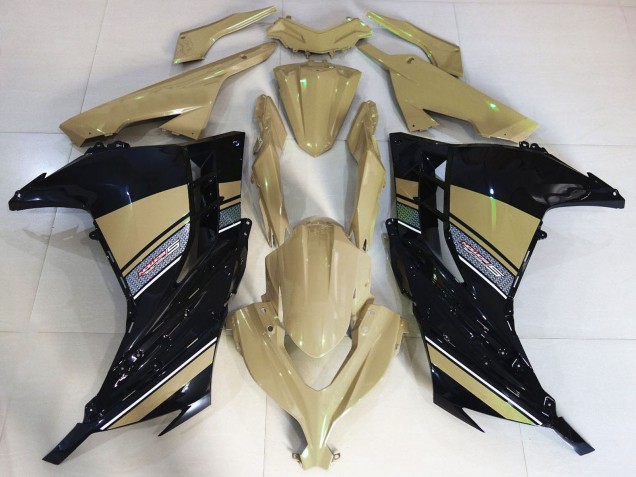 Comprare Carene Moto Kawasaki Ninja 300 2013-2017 - Abbronzatura del Deserto Nero