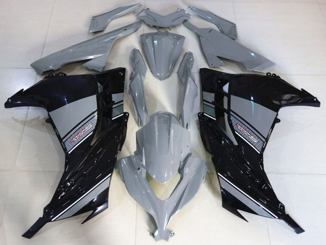 Comprare Carene Moto Kawasaki Ninja 300 2013-2024 - Nardo Grigio Nero