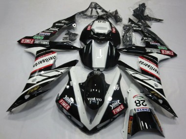 Comprare Carene Moto Yamaha R1 2004-2006 - Bianco Nero Volvo Fimer Yamalube Sterilgarda 28