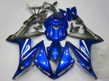Comprare Carene Moto Yamaha R1 2004-2006 - Blu Bianco Nero Opaco