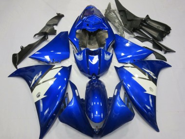 Comprare Carene Moto Yamaha R1 2012-2014 - Blu Bianco