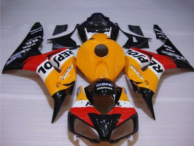 Comprare Kit Carena Moto ABS Honda CBR1000RR 2004-2005 - Arancia Bianco Rosso Nero Lucido Repsol