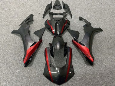 Comprare Carene Moto Yamaha R1 2015-2019 - Fibra di Carbonio Stile Rosso