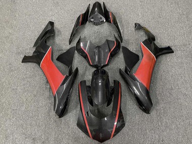 Comprare Carene Moto Yamaha R1 2015-2019 - Fibra di Carbonio Rosso