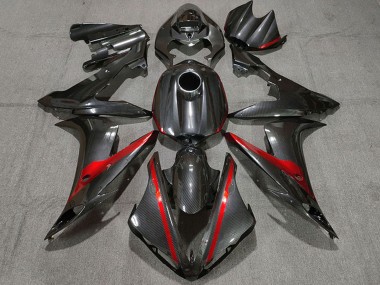 Comprare Carene Moto Yamaha R1 2004-2006 - Fibra di Carbonio Stile Rosso