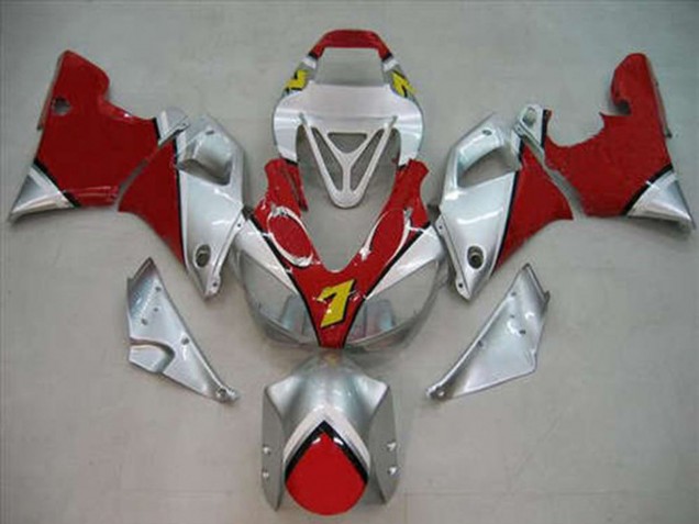 Comprare Carene Moto Yamaha R1 1998-1999 - Argento Rosso Giallo 7