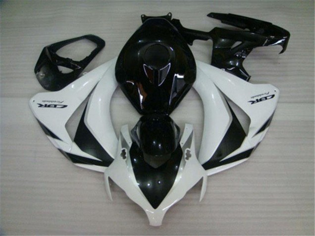 Comprare Kit Carena Moto Completo Honda CBR1000RR 2008-2011 - Bianco Nero Lucido