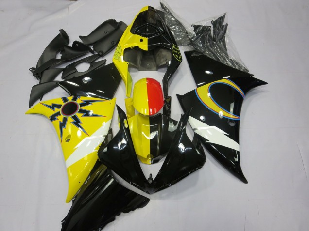 Comprare Carene Moto Yamaha R1 2012-2014 - Giallo Nero Rosso