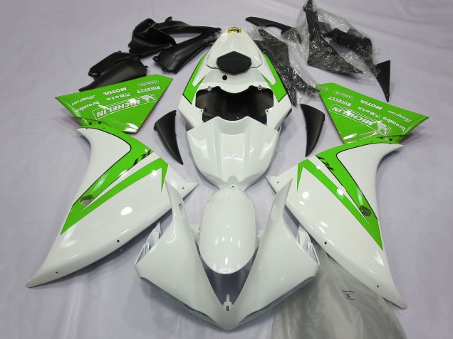 Comprare Carene Moto Yamaha R1 2012-2014 - Bianco Verde