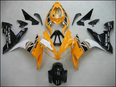 Comprare Carene Moto Yamaha R1 2004-2006 - Giallo Bianco Nero OEM Stile
