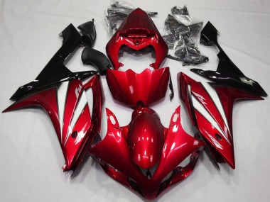 Comprare Carene Moto Yamaha R1 2007-2008 - Rosso Bianco Nero