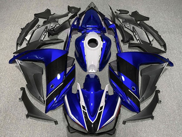 Comprare Carene Moto Yamaha R3 2015-2018 - Blu Bianco Nero