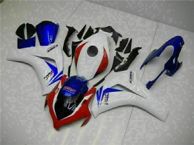 Comprare Kit Carena Moto ABS Honda CBR1000RR 2008-2011 - Bianco Rosso Blu HRC