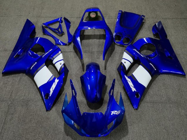 Comprare Carene Moto Yamaha R6 1998-2002 - Blu Bianco