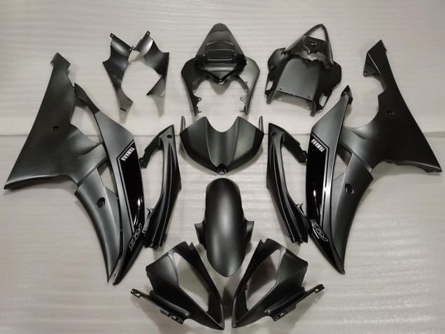 Comprare Kit Carene Moto ABS Yamaha R6 2008-2016 - Nero Lucido Nero Opaco