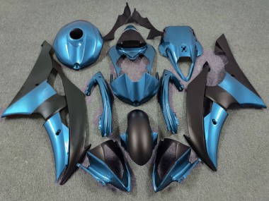 Comprare Carene Moto Yamaha R6 2008-2016 - Blu Nero Opaco