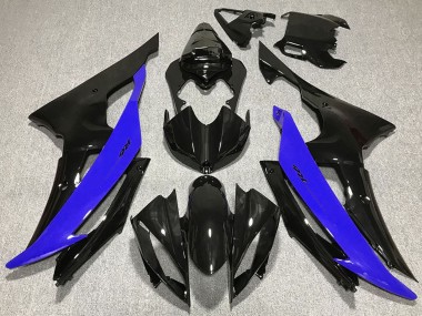 Comprare Carene Moto Yamaha R6 2008-2016 - Blu Nero Lucido