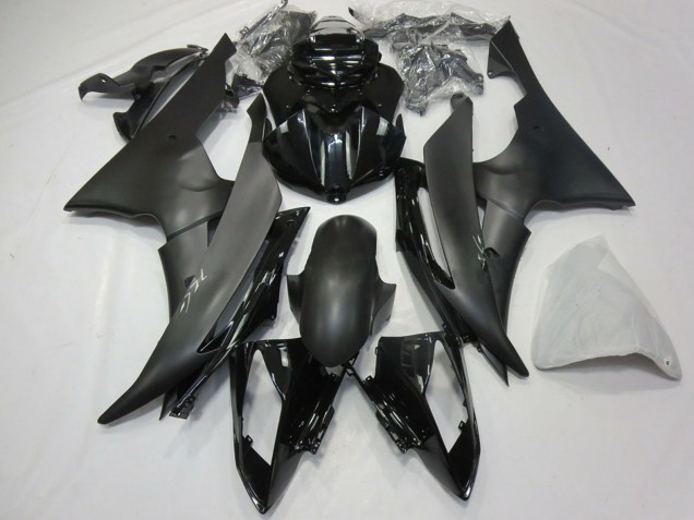 Comprare Carena Moto Yamaha R6 2008-2016 - Nero Lucido Nero Opaco