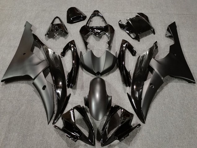 Comprare Carene Moto Yamaha R6 2008-2016 - Nero Lucido Nero Opaco